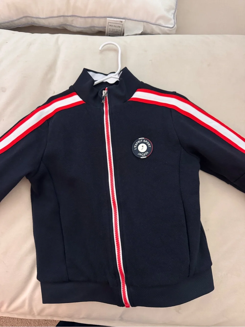 Jacadi Navy Jacket with Red & White Trim  🚫Never weared🚫
